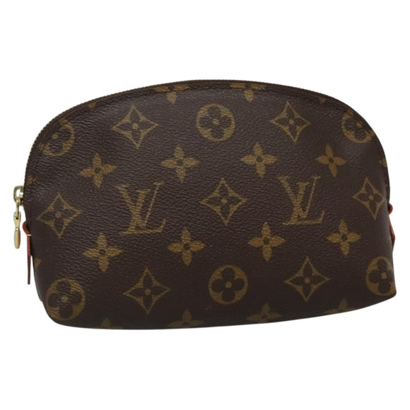 LOUIS VUITTON Monogram Pochette Cosmetic PM Pouch M43998 LV Auth BA4640