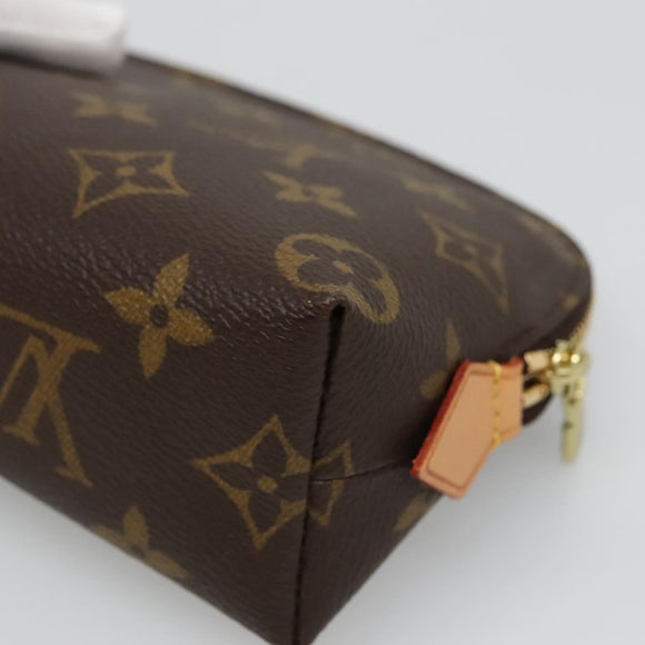 LOUIS VUITTON Monogram Pochette Cosmetic PM Pouch M43998 LV Auth BA4640