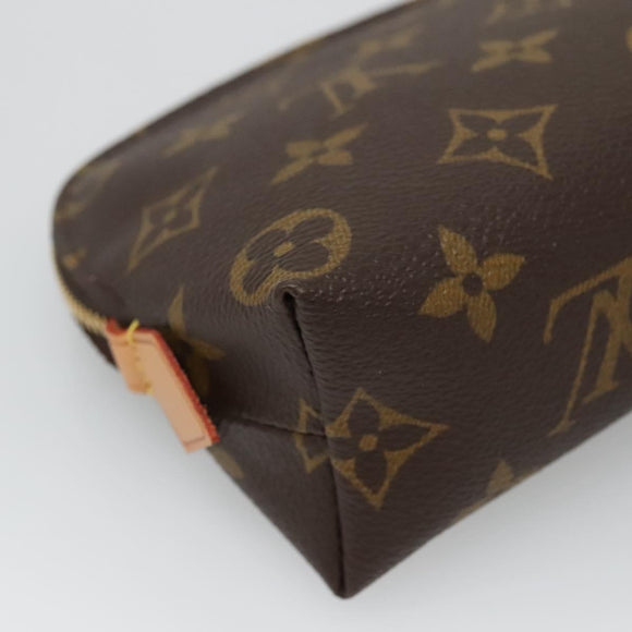 LOUIS VUITTON Monogram Pochette Cosmetic PM Pouch M43998 LV Auth BA4640