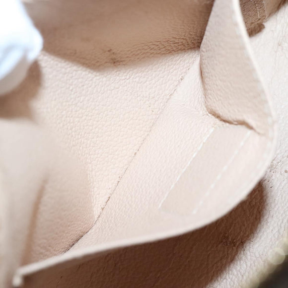 LOUIS VUITTON Monogram Pochette Cosmetic PM Pouch M43998 LV Auth BA4640