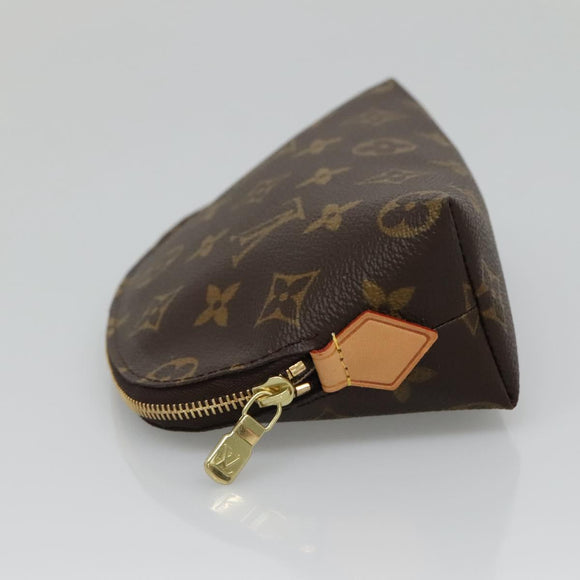 LOUIS VUITTON Monogram Pochette Cosmetic PM Pouch M43998 LV Auth BA4640