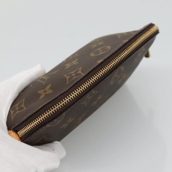 LOUIS VUITTON Monogram Pochette Cosmetic PM Pouch M43998 LV Auth BA4640