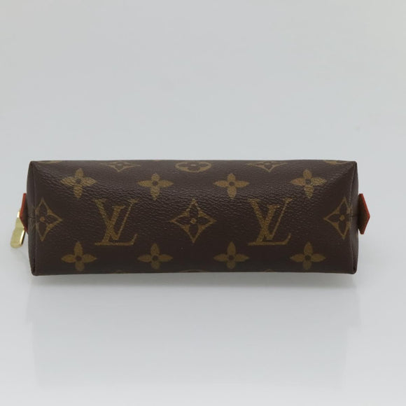 LOUIS VUITTON Monogram Pochette Cosmetic PM Pouch M43998 LV Auth BA4640