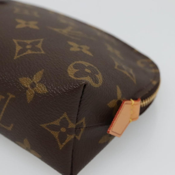 LOUIS VUITTON Monogram Pochette Cosmetic PM Pouch M43998 LV Auth BA4640