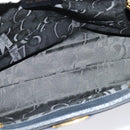 Salvatore Ferragamo Tote Bag Leather Embossed Navy Gold Auth BA4645-16