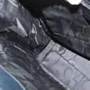 Salvatore Ferragamo Tote Bag Leather Embossed Navy Gold Auth BA4645-18