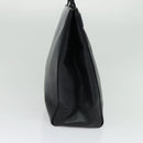 Salvatore Ferragamo Tote Bag Leather Embossed Navy Gold Auth BA4645-4