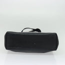 Salvatore Ferragamo Tote Bag Leather Embossed Navy Gold Auth BA4645-9