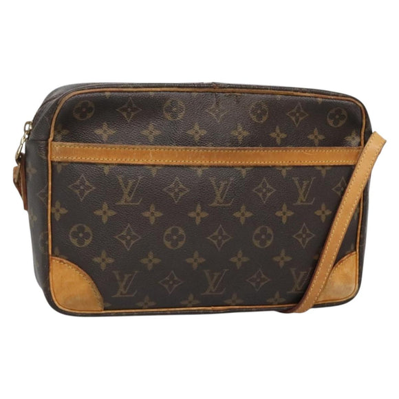 LOUIS VUITTON Monogram Trocadero 30 Shoulder Bag M51272 LV Auth BA4650