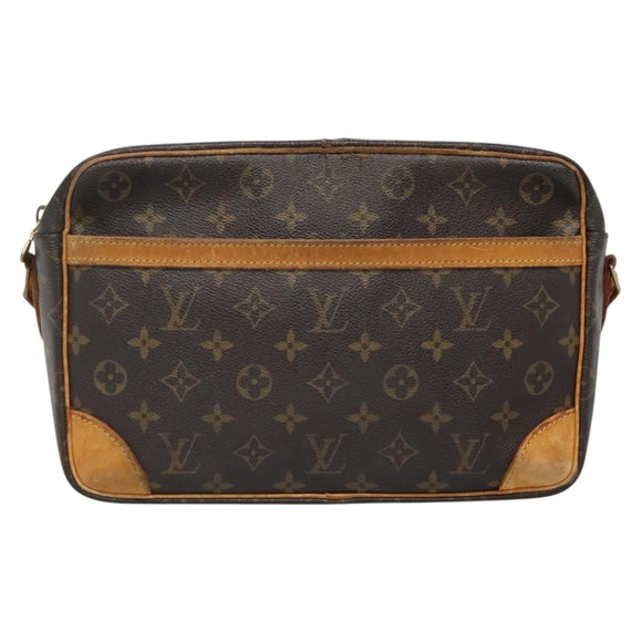 LOUIS VUITTON Monogram Trocadero 30 Shoulder Bag M51272 LV Auth BA4650