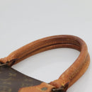 LOUIS VUITTON Monogram Sac Plat Hand Bag M51140 LV Auth BA4652-8