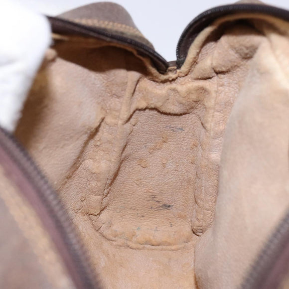 GUCCI GG Supreme Web Sherry Line Clutch Bag PVC Beige Gold 010 378 Auth BA4656