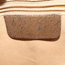 GUCCI GG Supreme Web Sherry Line Shoulder Bag PVC Beige Red Auth BA4658-18