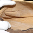 GUCCI GG Supreme Web Sherry Line Shoulder Bag PVC Beige Red Auth BA4658-20