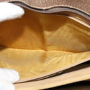 GUCCI GG Supreme Web Sherry Line Shoulder Bag PVC Beige Red Auth BA4658-22