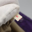 PRADA Tote Bag Nylon Purple Silver Auth BA4659-21