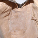 GUCCI GG Supreme Web Sherry Line Shoulder Bag PVC Leather Beige Red Auth BA467-22