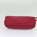 GUCCI Bamboo Daily Hand Bag Leather 2way Pink Silver 370831 Auth BA4678-5