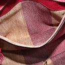 GUCCI Bamboo Daily Hand Bag Leather 2way Pink Silver 370831 Auth BA4678-22