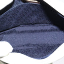 SAINT LAURENT Shoulder Bag Leather White Gold Auth BA4681-10