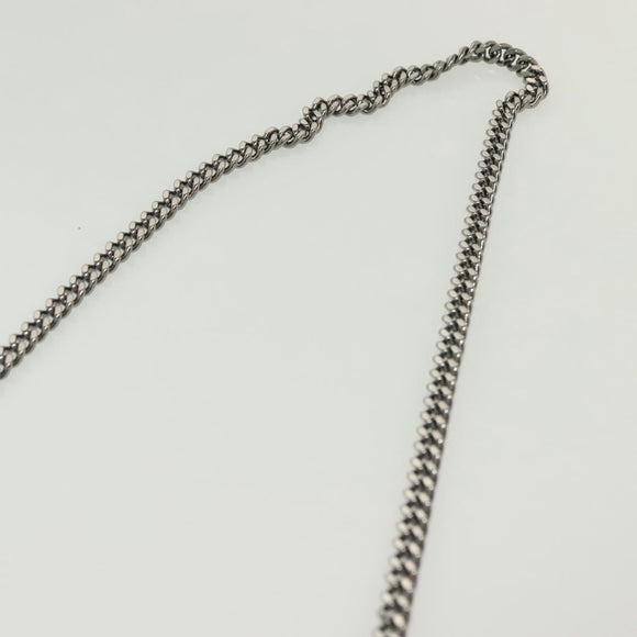 Stella MacCartney Falabella Chain Hand Bag Suede 2way Gray Silver Auth BA4688