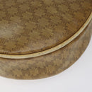 CELINE Macadam Canvas Shoulder Bag Brown Auth BA469-9