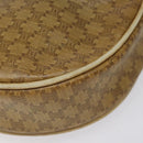 CELINE Macadam Canvas Shoulder Bag Brown Auth BA469-15