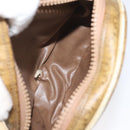 CELINE Macadam Canvas Shoulder Bag Brown Auth BA469-11