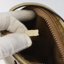 CELINE Macadam Canvas Shoulder Bag Brown Auth BA469-12