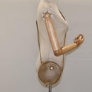 CELINE Macadam Canvas Shoulder Bag Brown Auth BA469-21