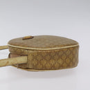 CELINE Macadam Canvas Shoulder Bag Brown Auth BA469-4