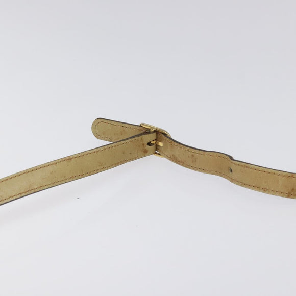 CELINE Macadam Canvas Shoulder Bag Brown Auth BA469