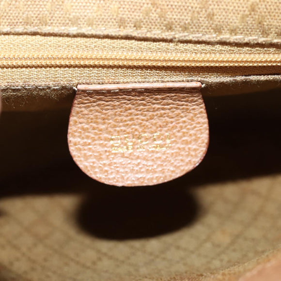 GUCCI Bamboo Backpack Suede Brown Gold 003 1705 0030 Auth BA4691
