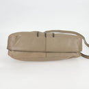Chloe Margaret Hand Bag Leather 2way Gold olive Auth BA4692-5