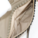 Chloe Margaret Hand Bag Leather 2way Gold olive Auth BA4692-21