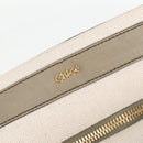 Chloe Margaret Hand Bag Leather 2way Gold olive Auth BA4692-23