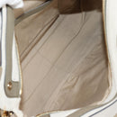 Chloe Margaret Hand Bag Leather 2way Gold olive Auth BA4692-11