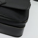 LOUIS VUITTON Epi Cartouchiere MM Shoulder Bag Black Noir M52242 LV Auth BA4693-11