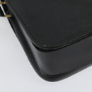 LOUIS VUITTON Epi Cartouchiere MM Shoulder Bag Black Noir M52242 LV Auth BA4693-12