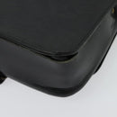 LOUIS VUITTON Epi Cartouchiere MM Shoulder Bag Black Noir M52242 LV Auth BA4693-13