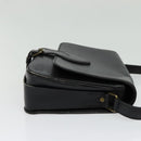 LOUIS VUITTON Epi Cartouchiere MM Shoulder Bag Black Noir M52242 LV Auth BA4693-5