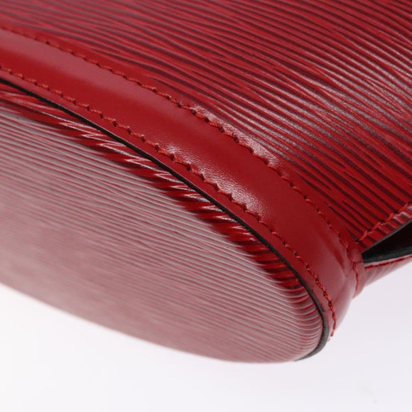 LOUIS VUITTON Epi Saint Jacques Shoulder Bag Red M52277 LV Auth BA4703