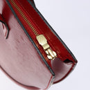 LOUIS VUITTON Epi Saint Jacques Shoulder Bag Red M52277 LV Auth BA4703-10