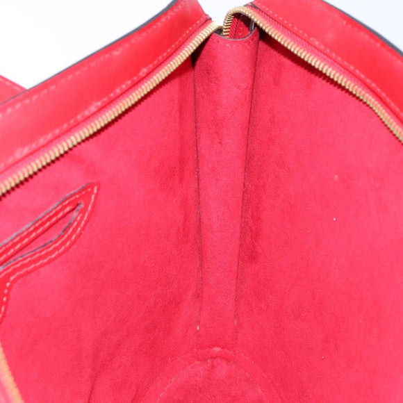 LOUIS VUITTON Epi Saint Jacques Shoulder Bag Red M52277 LV Auth BA4703