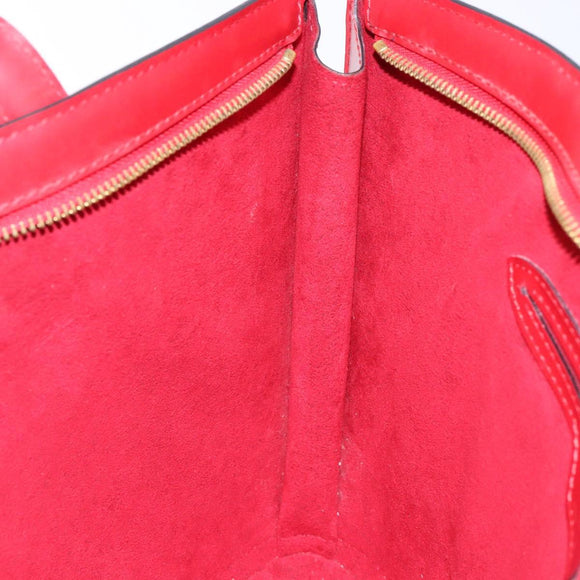 LOUIS VUITTON Epi Saint Jacques Shoulder Bag Red M52277 LV Auth BA4703