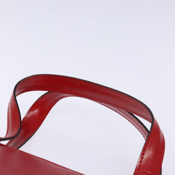 LOUIS VUITTON Epi Saint Jacques Shoulder Bag Red M52277 LV Auth BA4703