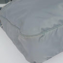 PRADA Shoulder Bag Nylon Light Blue Silver Auth BA4705-9