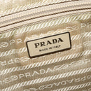 PRADA Shoulder Bag Nylon Light Blue Silver Auth BA4705-18
