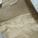 PRADA Shoulder Bag Nylon Light Blue Silver Auth BA4705-10