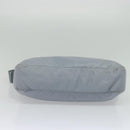 PRADA Shoulder Bag Nylon Light Blue Silver Auth BA4705-5